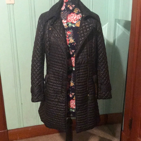 Quilted Coat // Via Spiga // Size M - Picture 3 of 5